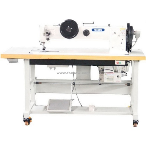 Long Arm Double Needle Heavy Duty Sewing Machine