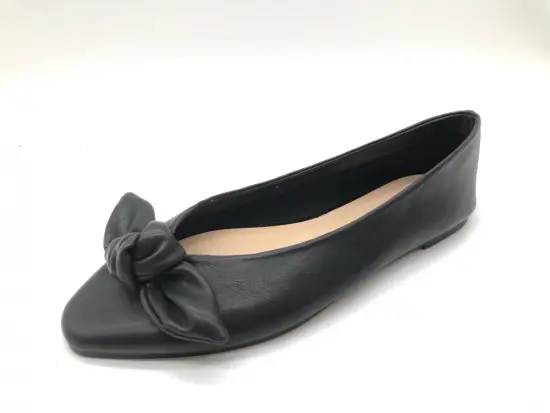 Women's Knotted Front PointedToe Ballet Flats