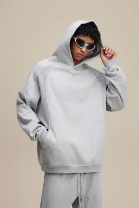 black oversized mens hoodie