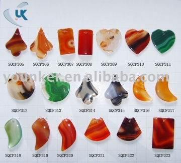 agate pendants