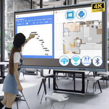 Señalización digital de 98 pulgadas para empresas.