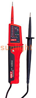 Waterproof AC/DC Voltage Tester, Phase Rotation /Polarity/Continuity Detection, UT15B