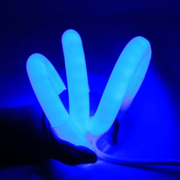 Buildings decorative lighting 360 degree neon flexible light tube