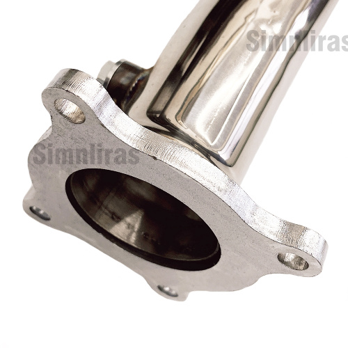 VW Audi A4 B7 FSI 2.0T Edelstahlabwärtsroptestpipe Katze Löschen 06+