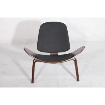 CH07 Flywood Hans Wegner Shell Shell орындықтары реплика