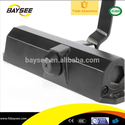 Overhead white fire door automatic sliding door closer