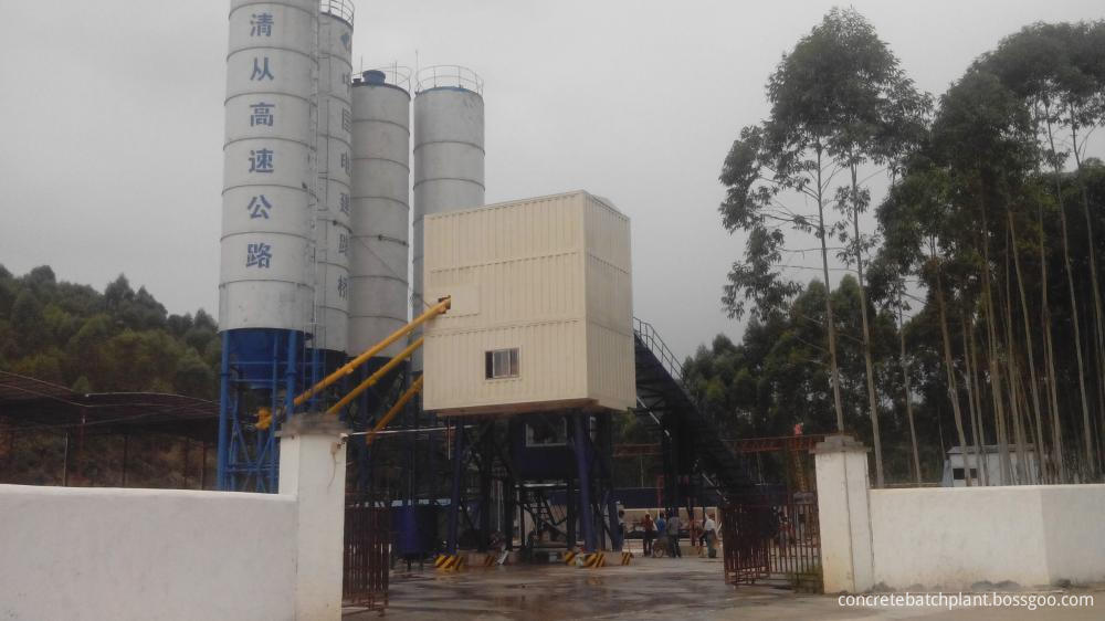 120m3/h concrete plant