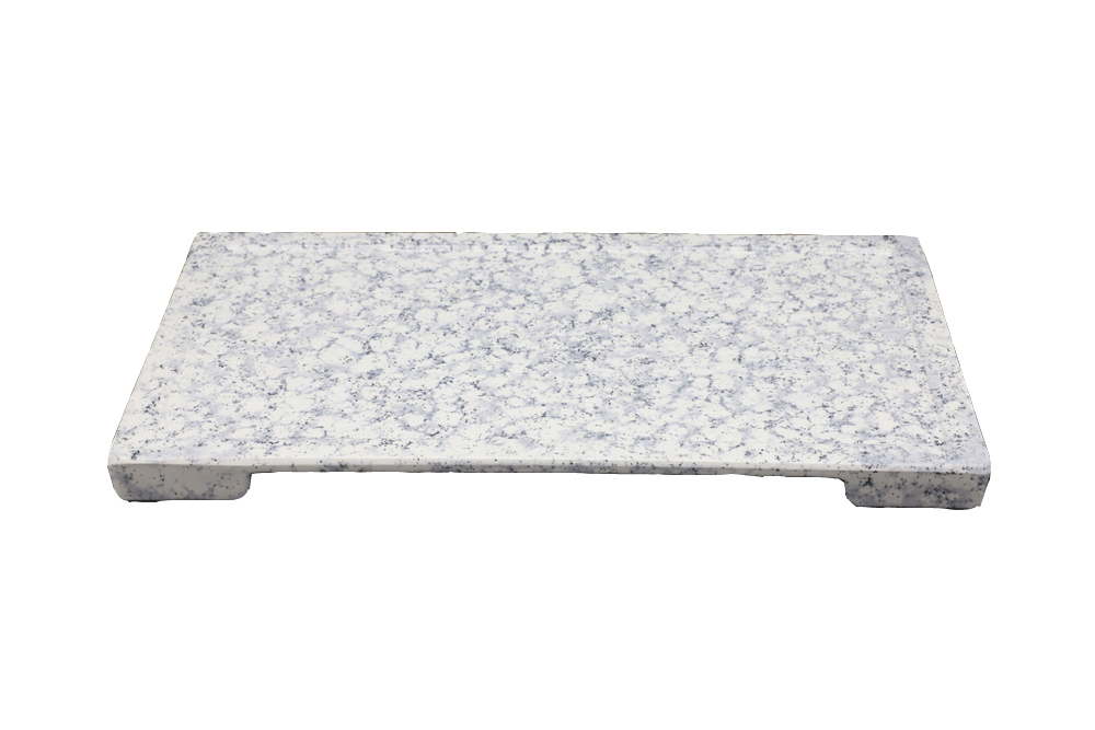 Pedra natural placa de melamina blanca