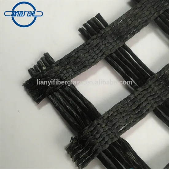 China OEM polyester geogrid/geogrill / reinforce embankment slope