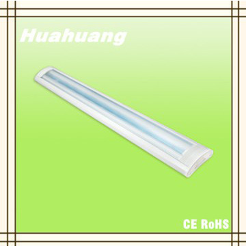 2*18W T8 fluorescent lighting fixtures with PC cover