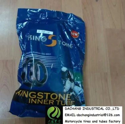 Motorcycle tire with tube King Stone Pouplar pattern