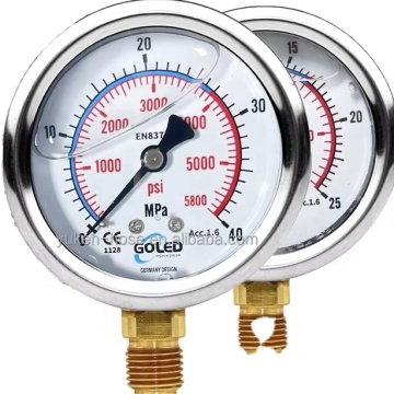 2024 New Design High-Quality Hydraulic Cylinder Pressure Gauge