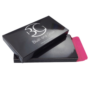 Black Display Cosmetic Eyeshadow Packaging Box