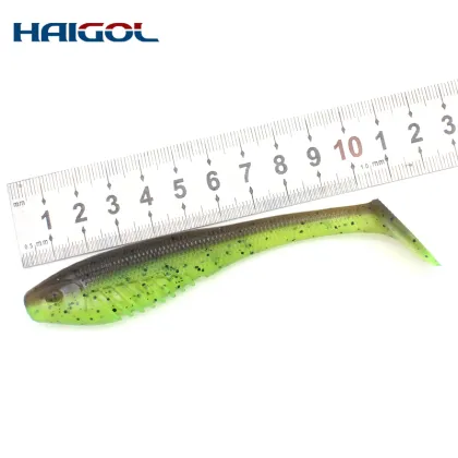 Colorful Soft Bait Swing Shad for Walleye, Zander, and Bass Fishing