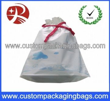 Exquisite Drawstring Plastic Bags Leak Proof For Shoe