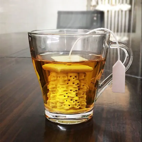 Creative Skull Silicone Tea Infuser Tea Strainer Filter Herb Spice Diffuser Reusable Halloween Drinkware Accessories