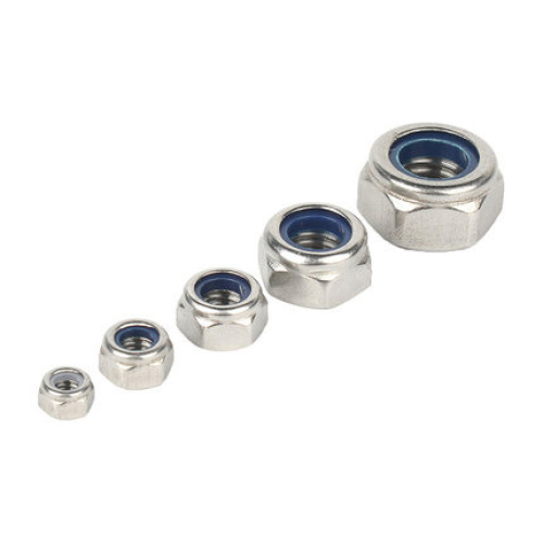 DIN980 Stainless Steel Lock Nuts nylon nut