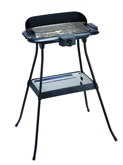 Electrical Barbecue Grill with Stand