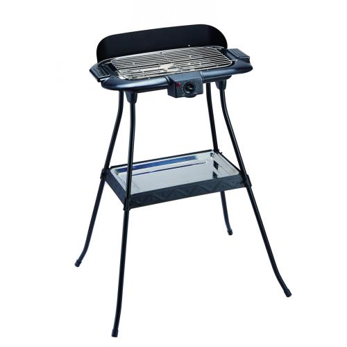 Grill barbecue elettrico con supporto