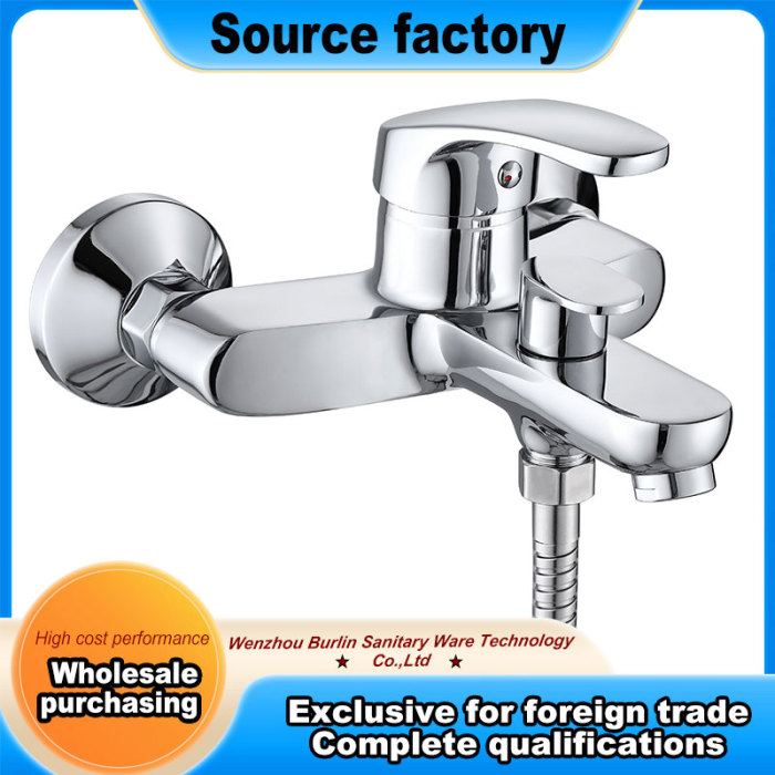 Modern Electroplated Single Lever Faucet