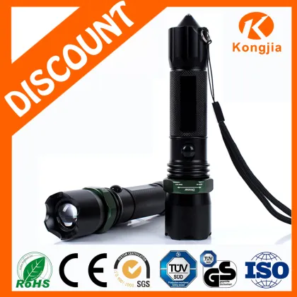 Aluminum Rechargeable Zoom The Best Flashlight In The World