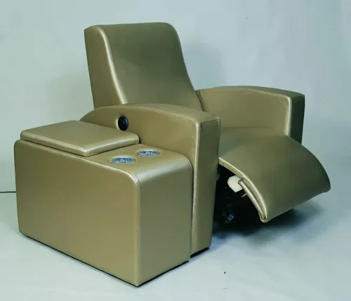 Luxury Barber Shop Hair Salon Waiting Chair, High Quality Luxury Barber