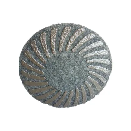 9\" and 11\" Fenix Diamond Sponge Polishing Pads for Concrete Floor Grinding