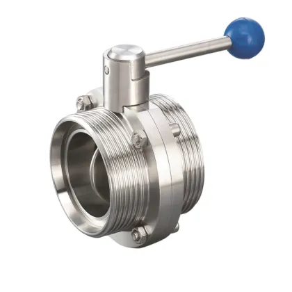 Threaded Butterfly Valve AISI 304/316L Duck Tip Type/Welded