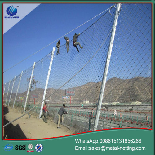 rock barrier fence rockfall netting