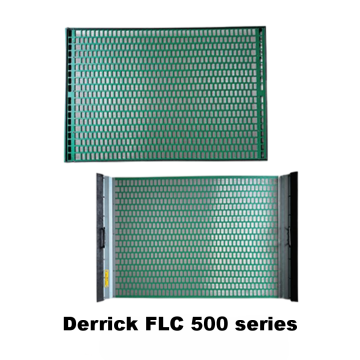 Flat hook strip shale shaker screen