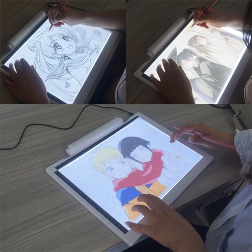 Reusable A4 Battery Powered LED Painting Pad