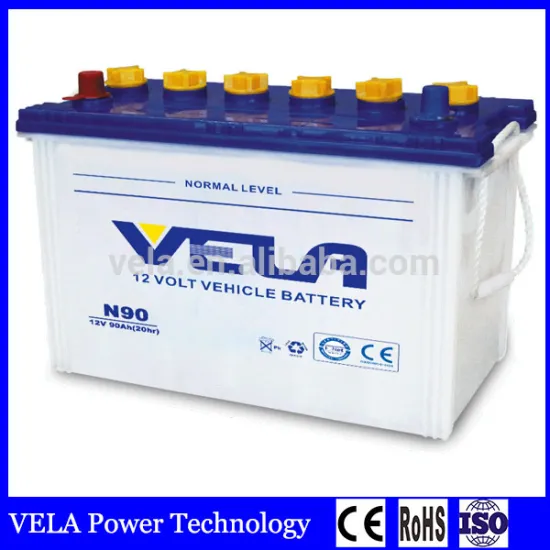 Japan Standards Good Quality N90 Dry Charged Lead Acid Car Battery