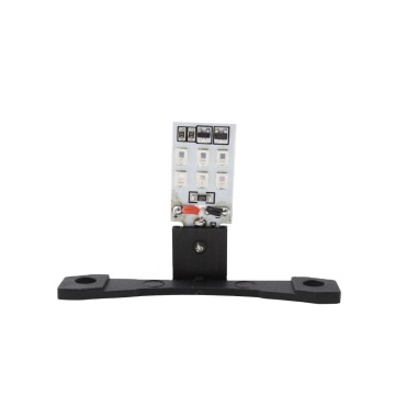2PCS LED DRL Đèn pha mắt quỷ với bộ điều khiển tắt