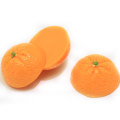 Artificiale carino mini arancio a forma di resina cabochon perline flatback charms frigo elementi decorativi guscio del telefono distanziatore fai da te
