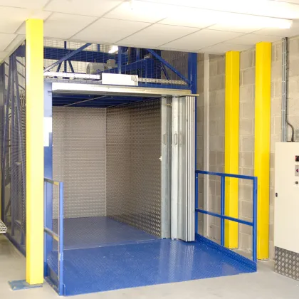 One Floor Cargo Lift Elevator