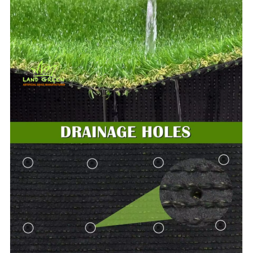 Gazon artificiel matériel PE pour jardin gazon synthétique avec prix bon marché