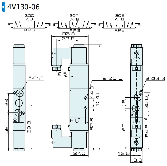 4v130c-06 dimension