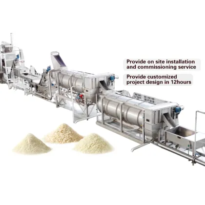 Cocoa Powder, Banana Powder, and Potato Flour Processing Machines