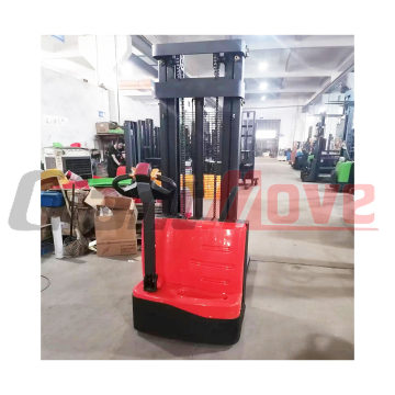 China Manufacturer Giant-Move 1000 Kg 2500mm Lifting Height Electric Pallet Stacker
