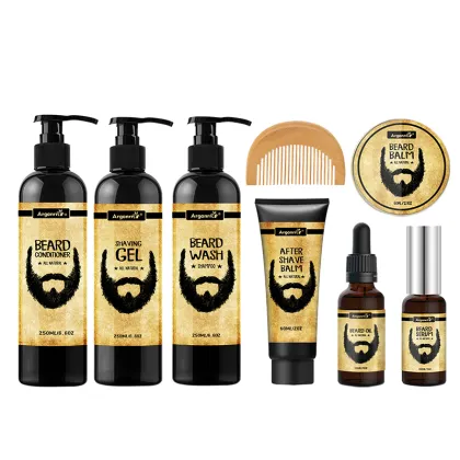 Customizable Private Label Beard Shaving Gel with Free Combs