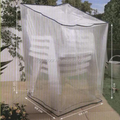 Transparent PE Plastic Chair Furniture Covers - Brand New