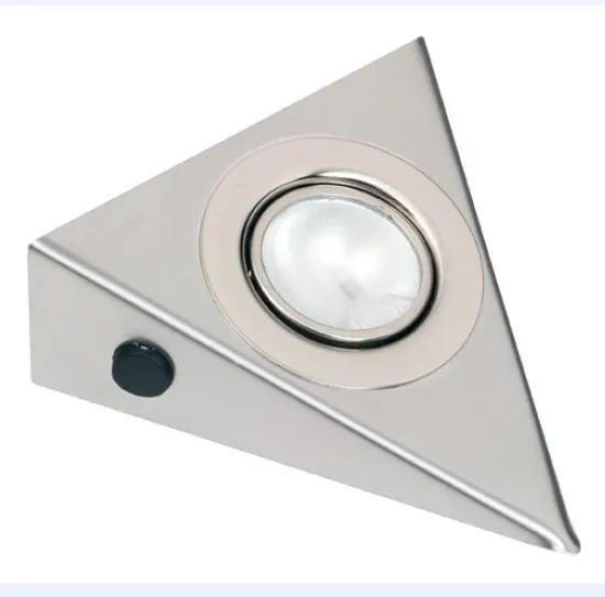 led triangle kitchen lighting 1.2w/ 2.88w wall light with on off switch