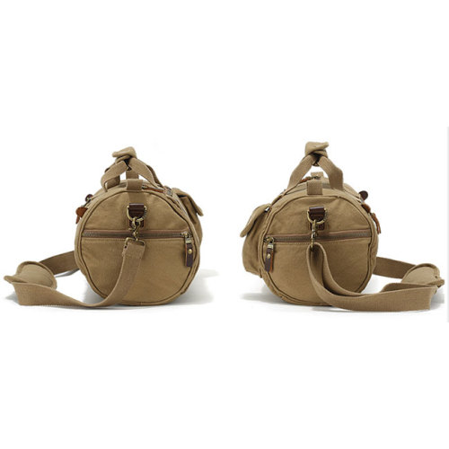 Large Canvas Duffle Trolley Luggage Organizer Bag