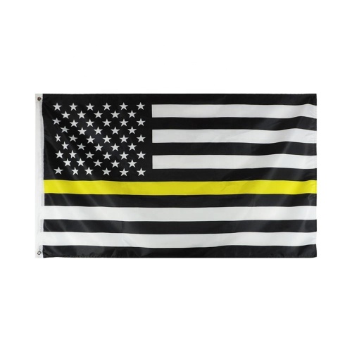 USA America flag with brass grommets