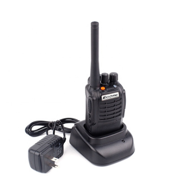 ECOME ET-518 Radio a due vie piccole dimensioni vhf uhf walkie talkie per affari