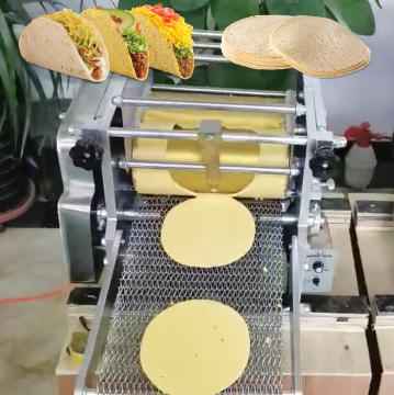 Mesin tortilla Prancis untuk taco Meksiko di Maroko, Inggris, AS, Kanada, Aljazair, dan Meksiko