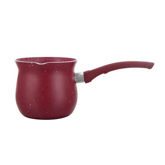 Pressed Aluminum Non-Stick Turkish Coffee Pot - In Stock