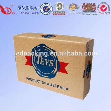 Strong corrugated box double wall printed carton box