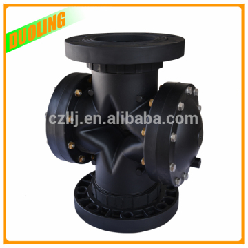 2way 3way plastic quick coupling valve hydraulic air drive
