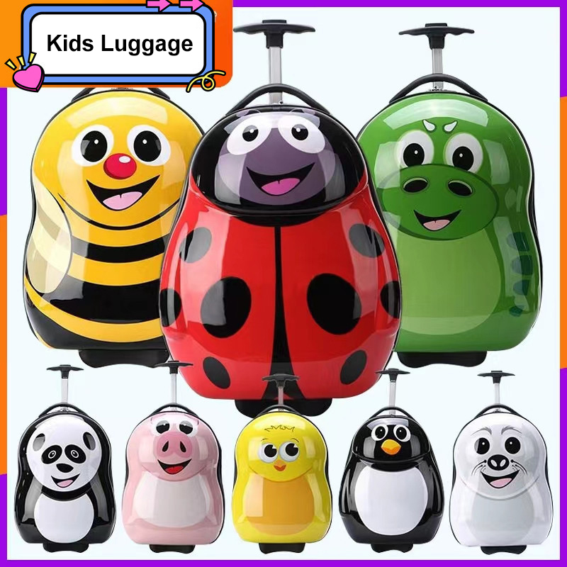 Children Abs PC Trolley Travelling Case